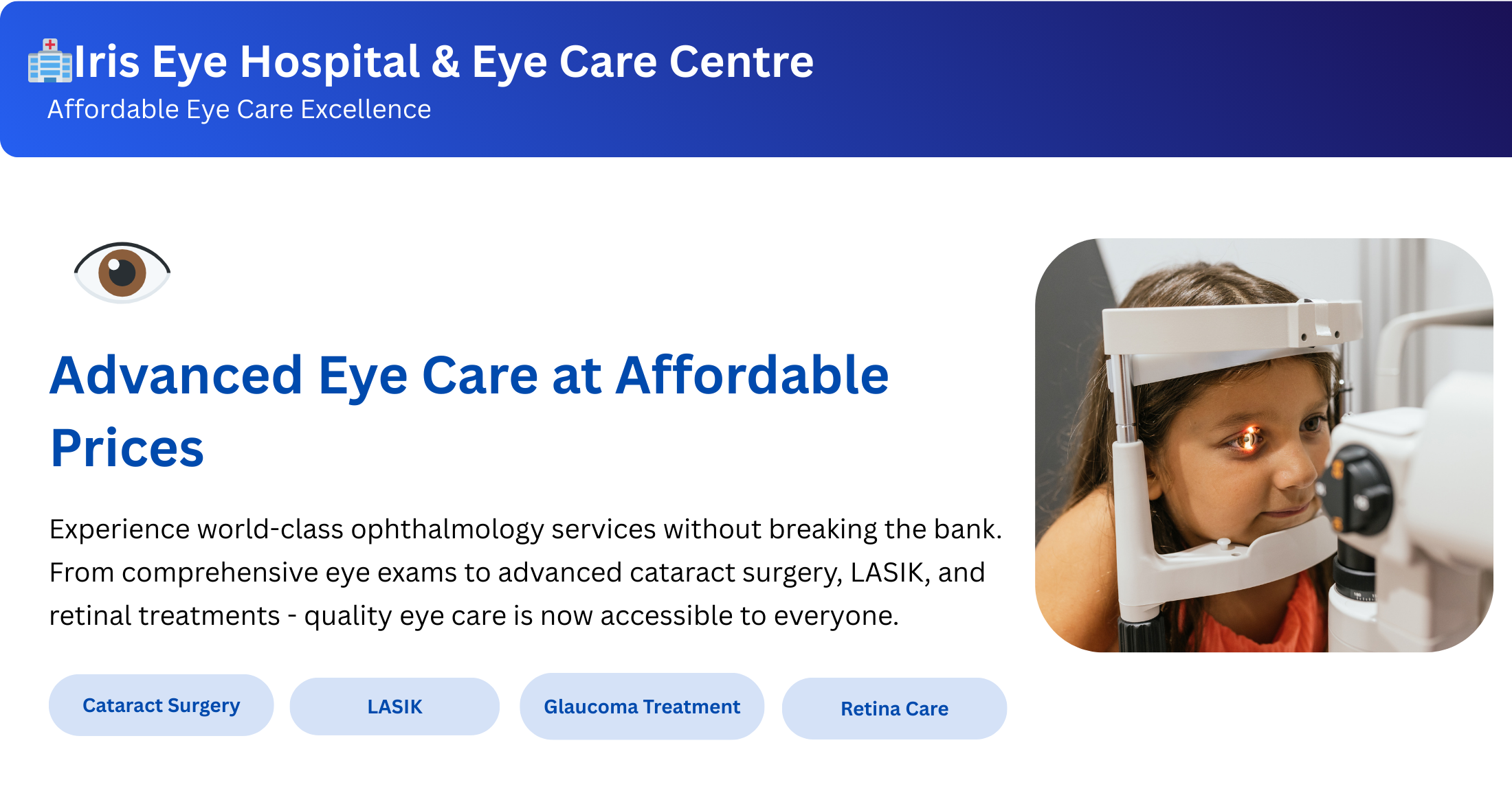 Iris Hospital Banner 1